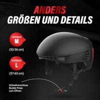 CRNK helm genetic alpha zwart m 52-56cm - thumbnail