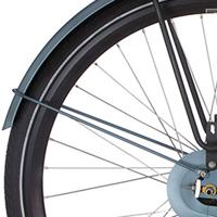 Cortina spatbordstang achter 28 speed mistral matt - thumbnail