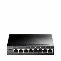 Cudy 8-port gigabit desktop metal switch (zwart) - thumbnail