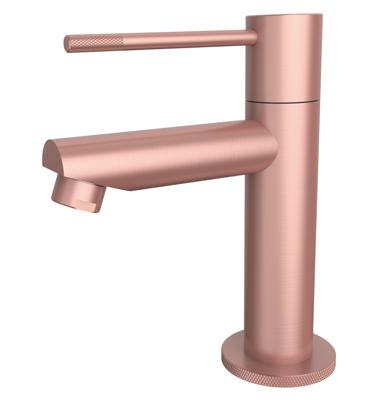 Toiletkraan Best Design Lyon-Ribera Uitloop Recht 14 cm 1-hendel Mat Rose Goud Toiletkraan Best Design Lyon-Ribera Uitloop Recht 14 cm 1-hendel Mat Rose Goud