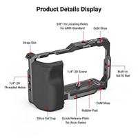 SmallRig 3538 Cage with Grip for Sony ZV-E10 - thumbnail