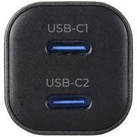 VOLTCRAFT CPS-40W/ 2 VC-RA401 USB-oplader 40 W 2x USB-C USB PD 3.0 Zilver-zwart Auto - thumbnail