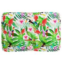 VidaXL Kussen bloemen multikleur 120 x 80 x 12 cm oxford stof - thumbnail