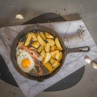 Blackwell Koekenpan Gietijzer / Skillet ø 25 cm - zonder anti-aanbaklaag - thumbnail