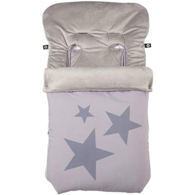 Gamberritos voetenzak Sterren 105 x 50 cm grijs Gamberritos voetenzak Sterren 105 x 50 cm grijs