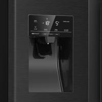 Etna AKV578IZWA Amerikaanse koelkast Zwart - thumbnail