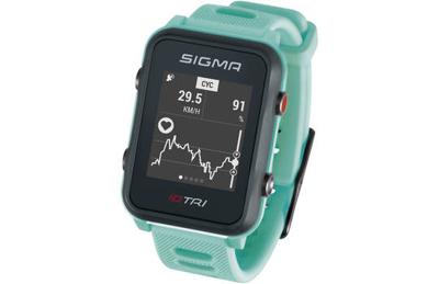 Sigma iD.TRI Sporthorloge GPS - Turquoise