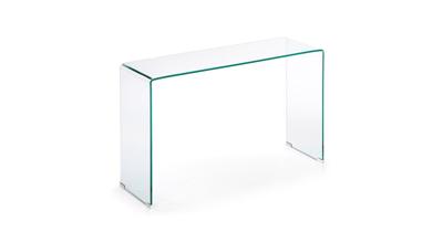 Kave Home Glazen Sidetable 'Burano', 125 x 40 cm