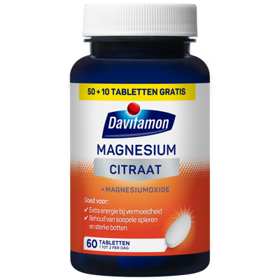 Davitamon Magnesium Citraat Tabletten Davitamon Magnesium Citraat Tabletten