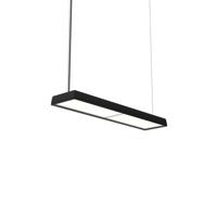 Louis Poulsen Slim Box Suspended Single Hanglamp - 3000K 3135lm Dali - Opal - Zwart - thumbnail