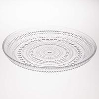 Iittala Kastehelmi Gebaksbord 17 cm Clear - thumbnail