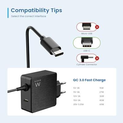 Laptop oplader Ewent EW3978 65 W