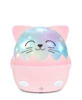 Draadloos muzikaal nachtlampje - BIGBEN - Cat - 360° projectie, 13 films, 8 melodieën, afstandsbediening, USB-C batterij - thumbnail