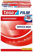 tesa OFFICE-BOX 57379-00002-01 tesafilm Transparant (l x b) 66 m x 25 mm 6 stuk(s) - thumbnail