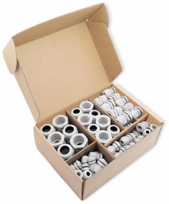 Quadrios 2009CA106 Wartel assortiment PA66 Grijs-wit (RAL 7035) 1 set(s)