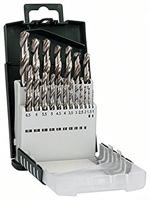 Bosch Accessories 2609255132 HSS Metaal-spiraalboorset 19-delig 1 mm, 1.5 mm, 2 mm, 2.5 mm, 3 mm, 3.5 mm, 4 mm, 4.5 mm, 5 mm, 5.5 mm, 6 mm, 6.5 mm, 7 mm, 7.5 - thumbnail