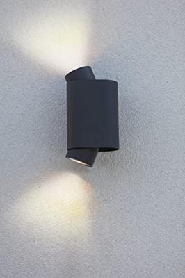 Cypres Muurlamp Antraciet - thumbnail