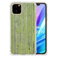Apple iPhone 11 Pro Stevig Telefoonhoesje Green Wood - thumbnail