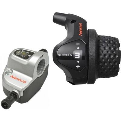 Shimano Nexus SL 3S41E Draaiversteller met Kabels 3S Zwart