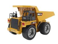 Huina RC 1/18 Dump Truck 6CH met Die Cast cabine - thumbnail