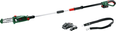 Bosch Home and Garden UniversalChainPole 18 Hoogsnoeier Accu Met draaggordel, Incl. accu, Incl. oplader 18 V Li-ion