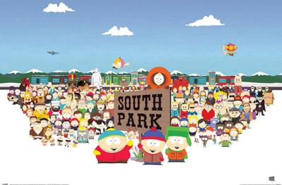 Poster South Park - Characters 91,5x61cm Poster South Park - Characters 91,5x61cm