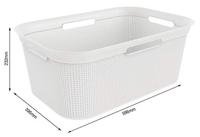 Rotho Flexibele Wasmand Brisen 41 L Cappuccino - thumbnail