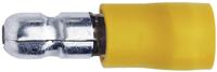 Klauke 1050 Ronde connector 4 mm² 6 mm² Stift-Ø: 5 mm Deels geïsoleerd Geel 1 stuk(s) - thumbnail