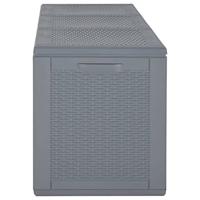 Tuinbox 270 L PP rattan grijs - thumbnail
