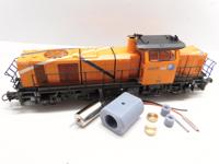 micromotor HME002C ombouwset voor Mehano Vossloh G 1000, Am 842 - thumbnail