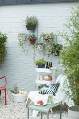 Elho rek loft urban green wall - living black - thumbnail