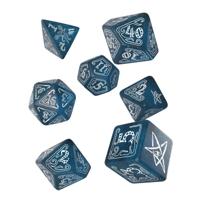 Call of Cthulhu Dice Set Abyssal & White (7) - thumbnail