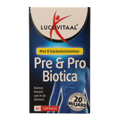 Lucovitaal Pre & Pro Bioticomel capsules Lucovitaal Pre & Pro Bioticomel capsules