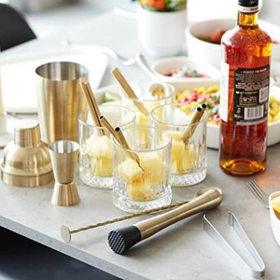Point-Virgule - Cocktailset 4-dlg Goudkleurig