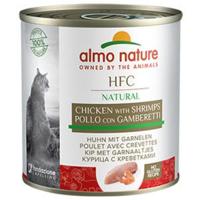 Almo Nature HFC Natural kip met garnalen natvoer kat (280 g) 6 x 280 g - thumbnail