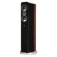 Q Acoustics: Concept 500 vloerstaande speaker - Zwart/rosewood - thumbnail