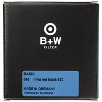 B+W IR BLACK RED 830 infrarood-filter 43mm - thumbnail