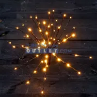 Led poolster met 160 lampjes twinkel effect - thumbnail