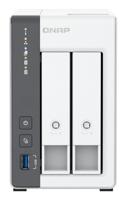 QNAP TS-216G data-opslag-server NAS Tower Cortex-A Cortex-A55 4 GB 0 TB Wit - thumbnail