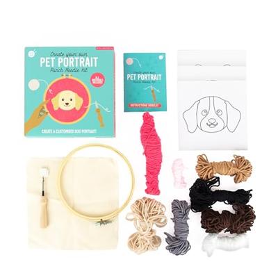 Gift Republic DIY kit - Honden Punch Needle