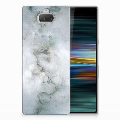 Hoesje maken Sony Xperia 10 Plus Painting Grey Hoesje maken Sony Xperia 10 Plus Painting Grey