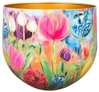 TS Collection bloempot dutch beauty metaal 33x28cm spring - thumbnail