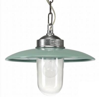 Kettinglamp Solingen groen glazen stolp verandalamp hanglamp Kettinglamp Solingen groen glazen stolp verandalamp hanglamp