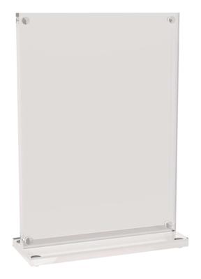 Maul 1948005 MAULvision Tafelstatief T-vorm Voor papierformaat: DIN A6 Transparant 1 stuk(s)