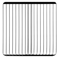 10 stuks Front behuizing lijm voor Galaxy A6 PLUS (2018) / A9 Star / A605 - thumbnail