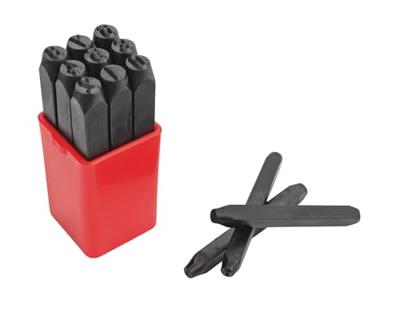 Brüder Mannesmann M 245-06 9-delig Slagcijferset Lettergrootte: 6 mm