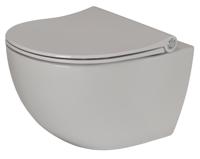 Plieger Wandcloset Pack Zano met Diepspoel Rim-ex 36.5x54 cm Softclose Wit - thumbnail