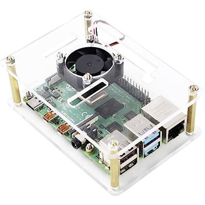 Renkforce RBP-PLC100 SBC-behuizing Geschikt voor serie: Raspberry Pi®, Banana Pi, Rock Pi Incl. actieve koeler Transparant Renkforce RBP-PLC100 SBC-behuizing Geschikt voor serie: Raspberry Pi®, Banana Pi, Rock Pi Incl. actieve koeler Transparant
