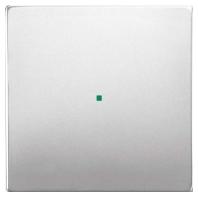 Busch-Jaeger 2CKA006220A0413 Afdekking 1-voudig free@home RVS 1 stuk(s) - thumbnail