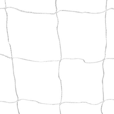 VidaXL Voetbaldoel met net 182x61x122 cm staal wit